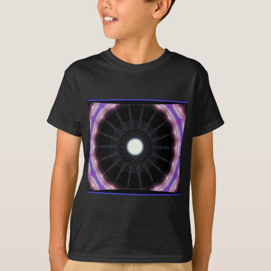 Roze gloed T-shirt voor kinderen (Voorkant)