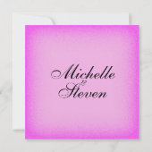 Roze gloedweddenschappen kaart (Achterkant)