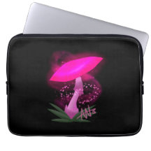  roze gloeiende paddenstoel