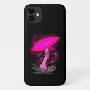  Roze Gloeiende Paddestoel Hoesje-mate Telefoon Ca Case-Mate iPhone Case