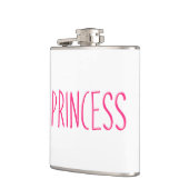 Roze gloeiende prinses heupfles (Links)