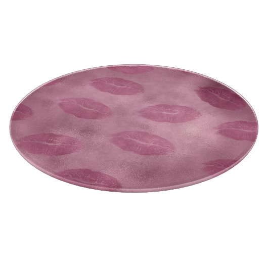 Roze gloeilamppen snijplank (Hoek)