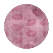 Roze gloeilamppen snijplank (Voorkant)