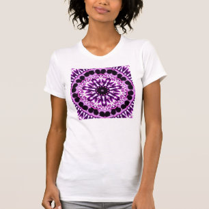 Roze gloeilstokster t-shirt
