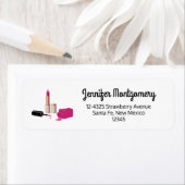 Roze gloeistok en nagelPoolse schoonheid Geëerd Etiket (Insitu)