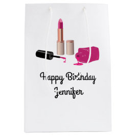 Roze gloeistok en nagelPoolse schoonheid Geëerd Medium Cadeauzakje