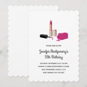 Roze gloeistok en nagelPoolse schoonheidsdag Kaart (Voorkant / Achterkant)