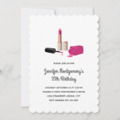 Roze gloeistok en nagelPoolse schoonheidsdag Kaart (Voorkant)