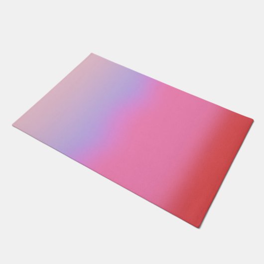 Roze gloeiverloop deurmat (Schuin)