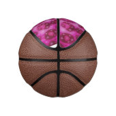 Roze Glossy Cheetah Basketbal (Rechts)