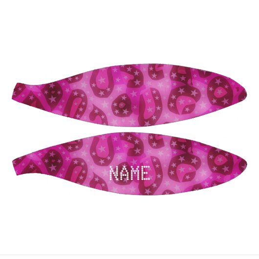 Roze Glossy Cheetah Basketbal (Panelen)