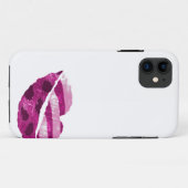 Roze glossy Wilde Lips Case-Mate iPhone Case (Achterkant (horizontaal))