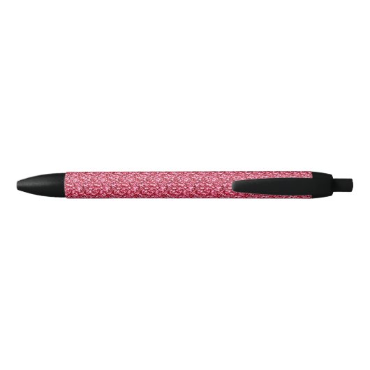 Roze glotpuntpen zwarte inkt pen (Achterkant)