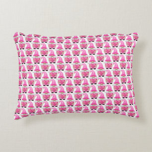Roze Gnome-harten Bosland Scandinavisch Lief Accent Kussen