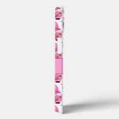 Roze Gnome-harten Monogram Bos Aardig Case-Mate iPhone Case (Achterkant / Rechts)