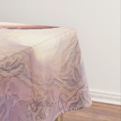 Roze Gnome in de sneeuw waterverf schilderij Tafelkleed (Voorbeeld)