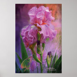 Roze godin Art Poster/Afdruk Poster