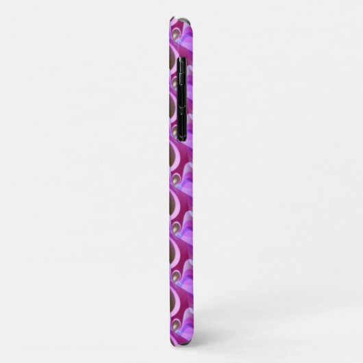 Roze godin Pattern iPhone 5 Hoesje (Achterkant/links)