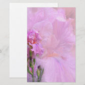 Roze Godin Stationery Briefpapier (Voorkant / Achterkant)