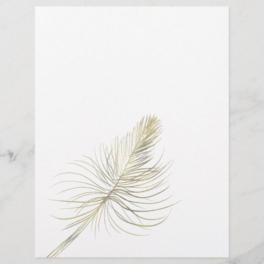 Roze Gold Business Theon Off Strips voor notarisse Flyer (Achterkant)