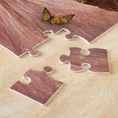 Roze Gold Fairy Fae Woman Fantasy Art Legpuzzel (Zijkant)