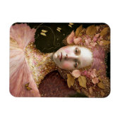 Roze Gold Fairy Fae Woman Fantasy Art Magneet (Horizontaal)