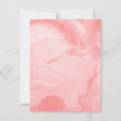 Roze Gold Fairytale Brunch & bubel Uitnodiging (Achterkant)