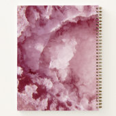 Roze Gold Foil Zee Crystals Signature Script Notitieboek (Achterkant)