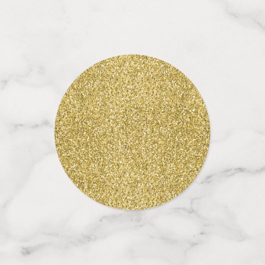 Roze Gold Glitter Confetti (Kleine voorkant)