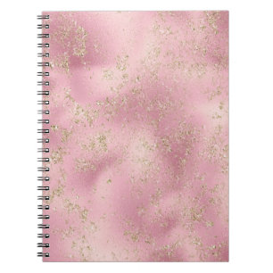 Roze Gold Glitter Glitz Sparkle Notitieboek
