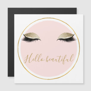 Roze Gold Glitzy Black Eyelashes