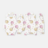 Roze+Gold Hete Luchtballon Bedankdoosjes (Uitgevouwen)