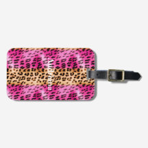 Roze Gold-leopard-printer