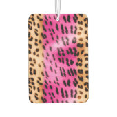 Roze Gold-leopard-printer Luchtverfrisser (Achterkant)