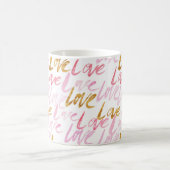 Roze & Gold Love Mok (Center)