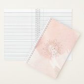 Roze & Gold Moon & Stars Self Love Journal Notitieboek (Binnen)