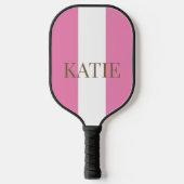 Roze Gold Pickleball Paddle (Voorkant)