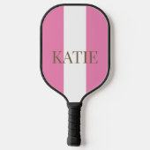 Roze Gold Pickleball Paddle (Achterkant)