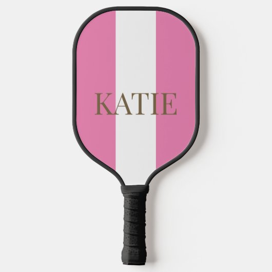 Roze Gold Pickleball Paddle (Achterkant)