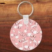 Roze, Golden Times_ Sleutelhanger (Voorkant)
