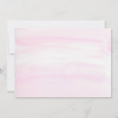 Roze Golf 30e Verjaardagsfeestje Kaart (Achterkant)