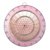 Roze Golf Ball Regulation Dart Board Dartbord (Voorkant)