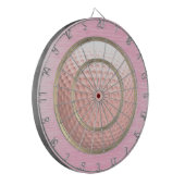 Roze Golf Ball Regulation Dart Board Dartbord (Voorkant Links)