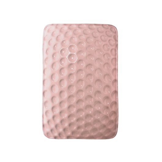 Roze Golf Ball Sport Badmat (Voorkant Verticaal)