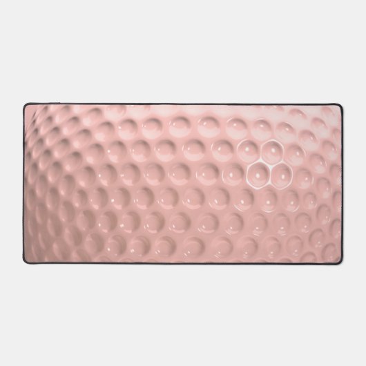Roze Golf Ball Sport Bureaumat (Voorkant)