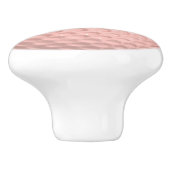 Roze Golf Ball Sport Keramische Knop (Zijkant)