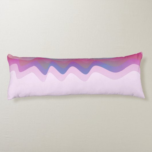 Roze golf body-ussen lichaamskussen (Achterkant)