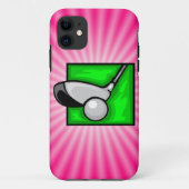 Roze Golf Case-Mate iPhone Case (Achterkant)