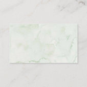 Roze Golf Meisje Baby shower Luier Raffle Informatiekaartje (Achterkant)