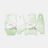 Roze Golf Meisje Verjaardag Favor Box Bedankdoosjes (Uitgevouwen)